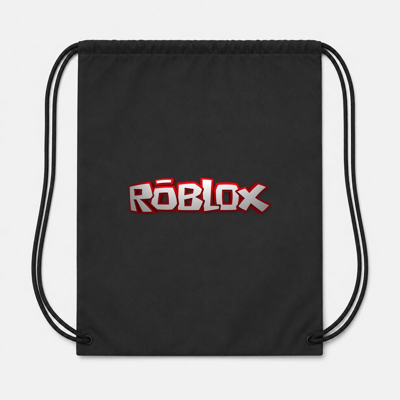 Roblox Drawstring Bag - Black