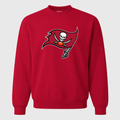 Men's Tampa Bay Buccaneers Crewneck Sweatshirt - Red