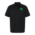 Men's Hulk Punch Dry Blend Polo - Black