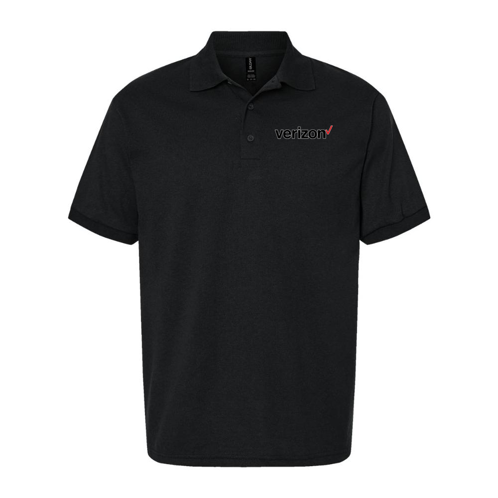 Men's Verizon Dry Blend Polo - Black