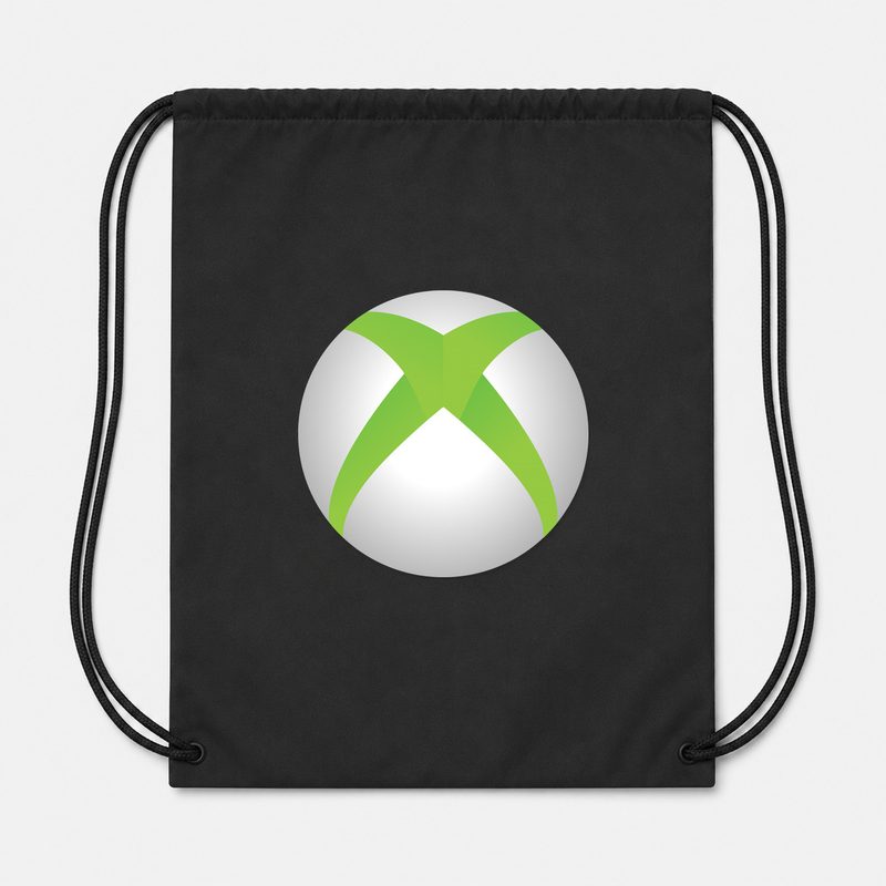 Xbox Gaming Drawstring Bag - Black