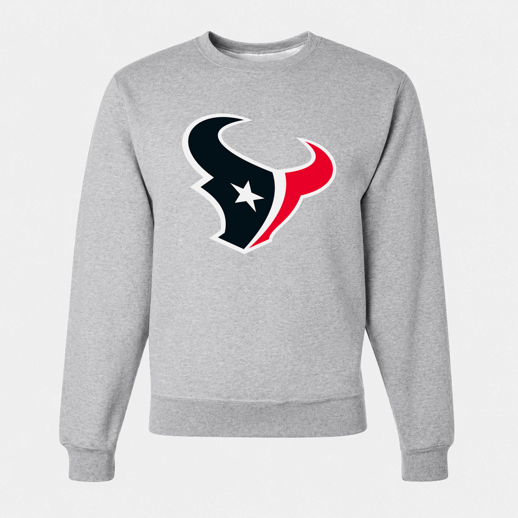 Men's Houston Texans Crewneck Sweatshirt - Gray
