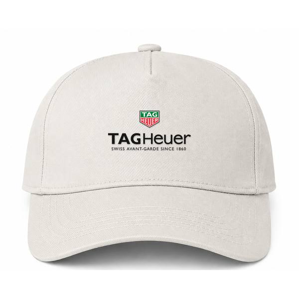 TAG Heuer Logo Beige Dad Baseball Cap Hat