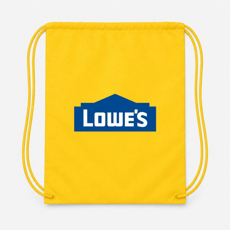 Lowes Min Drawstring Bag - Yellow