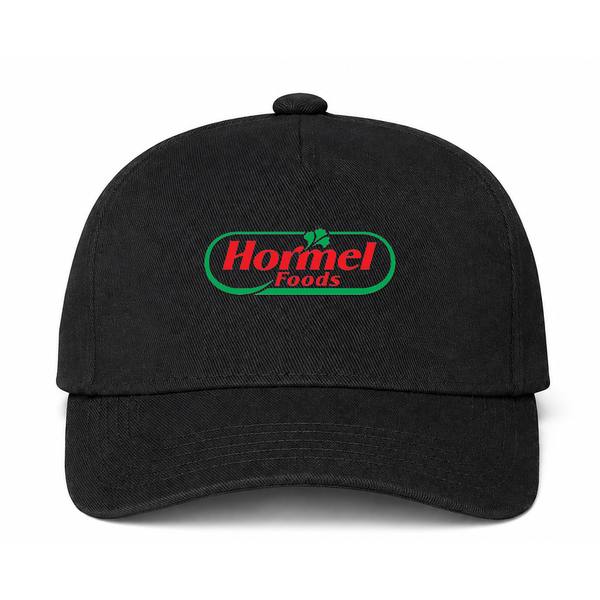 Hormel Logo Black Dad Baseball Cap Hat