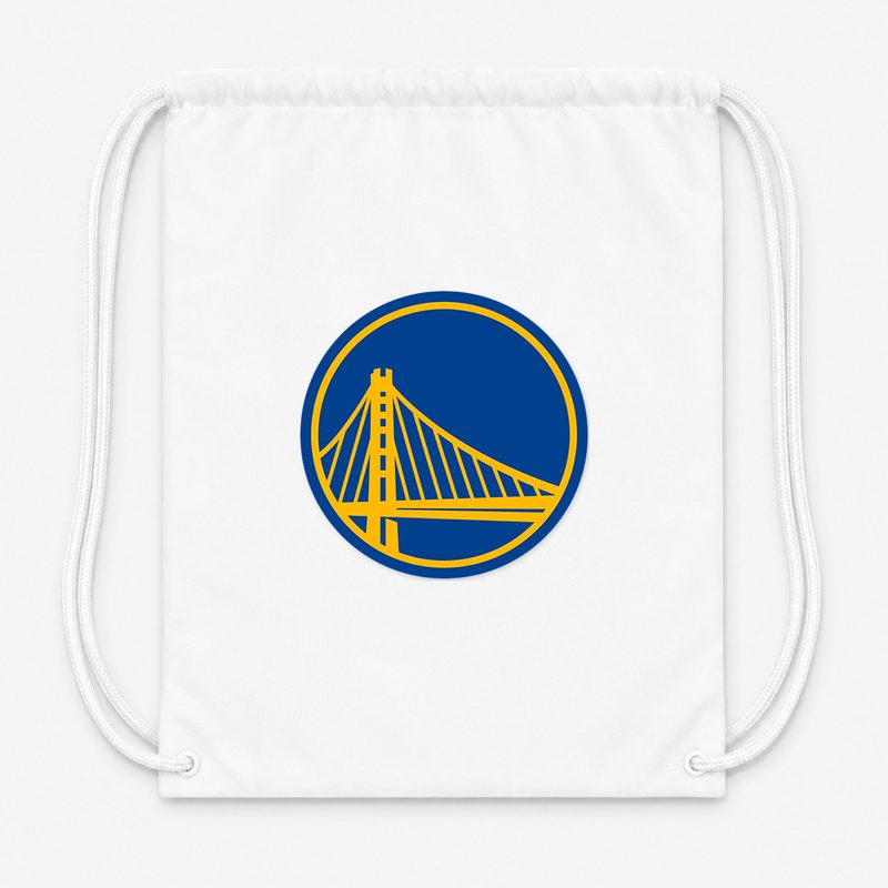 Golden State Warriors Drawstring Bag - White