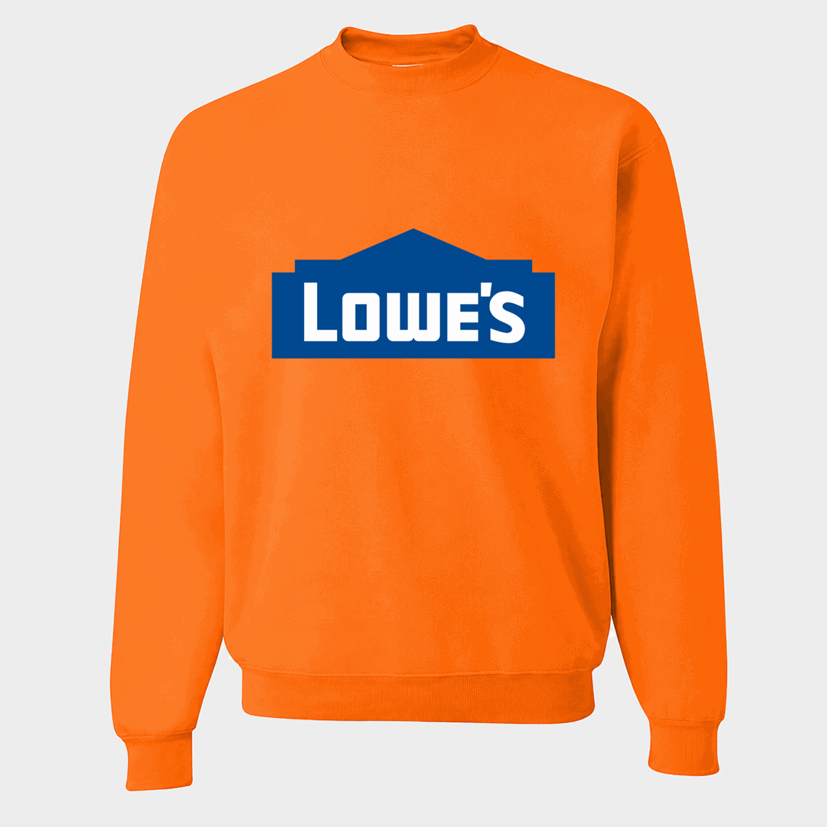 Men's Lowe's Crewneck Sweatshirt - Orange