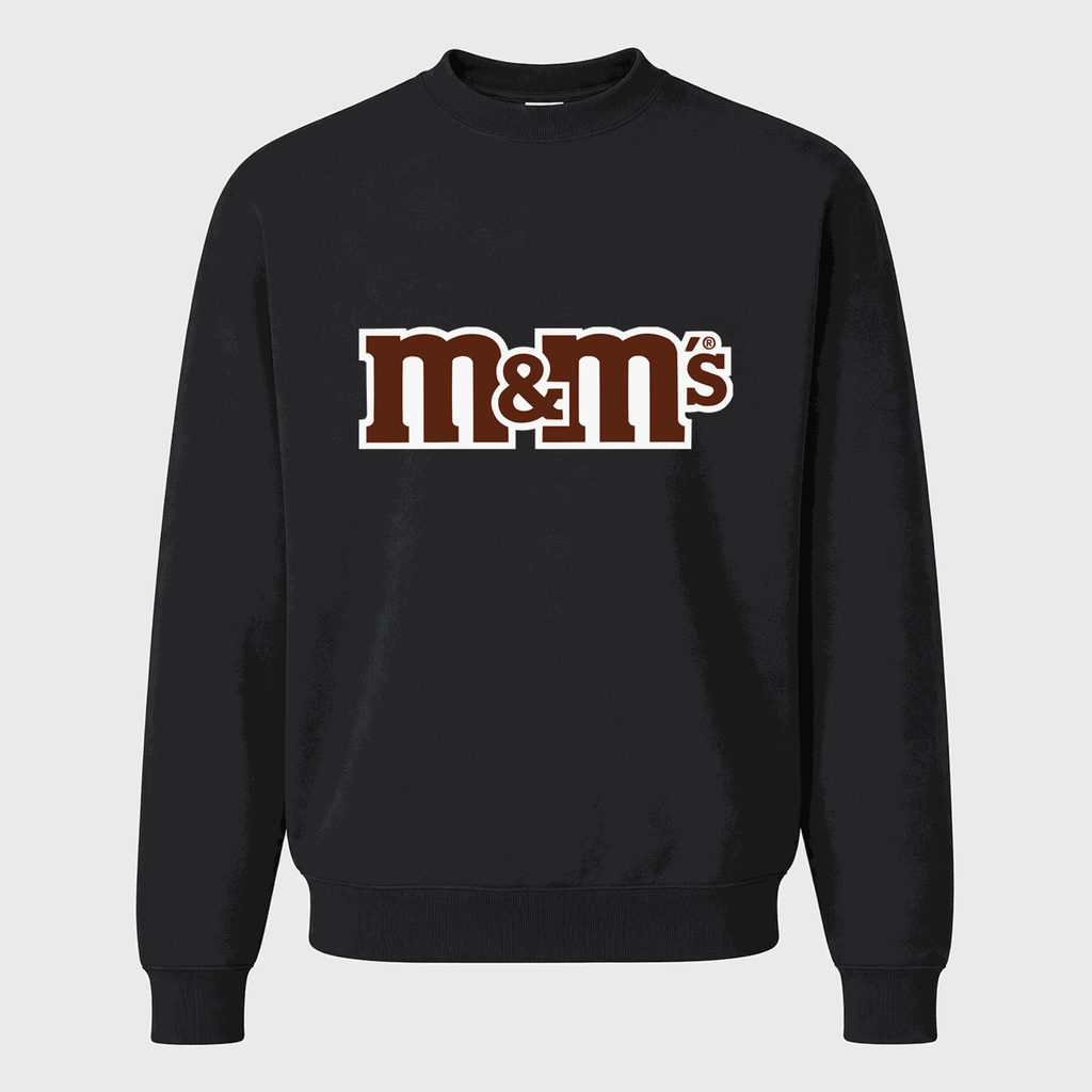Men's M&M's Crewneck Sweatshirt - Black
