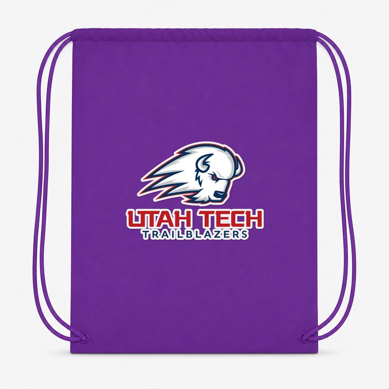 Utah Tech Trailblazers Drawstring Bag - Purple