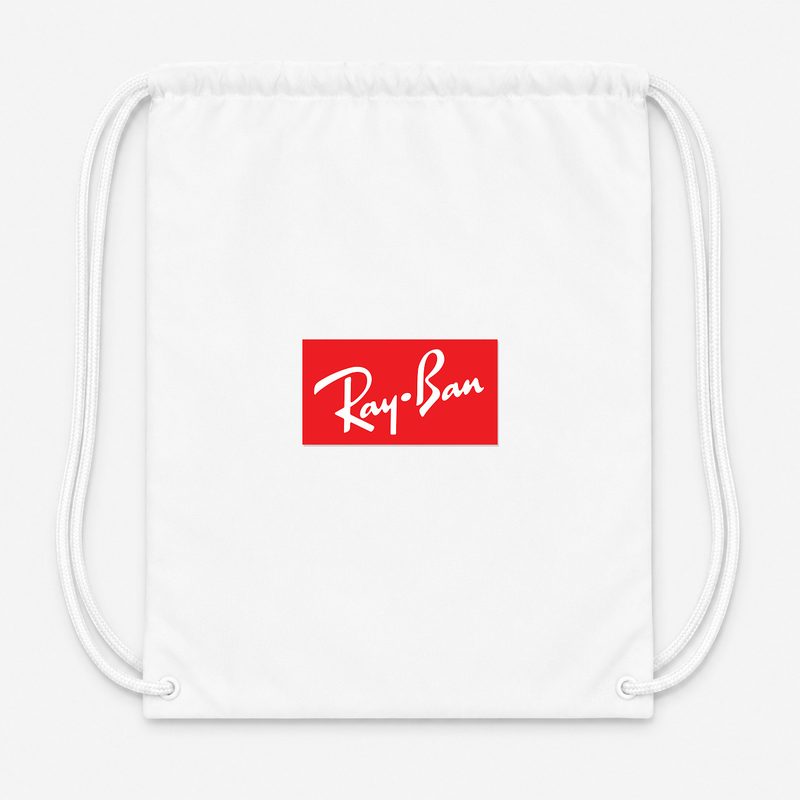 Ray Ban Drawstring Bag - White