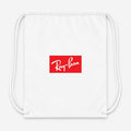 Ray Ban Drawstring Bag - White