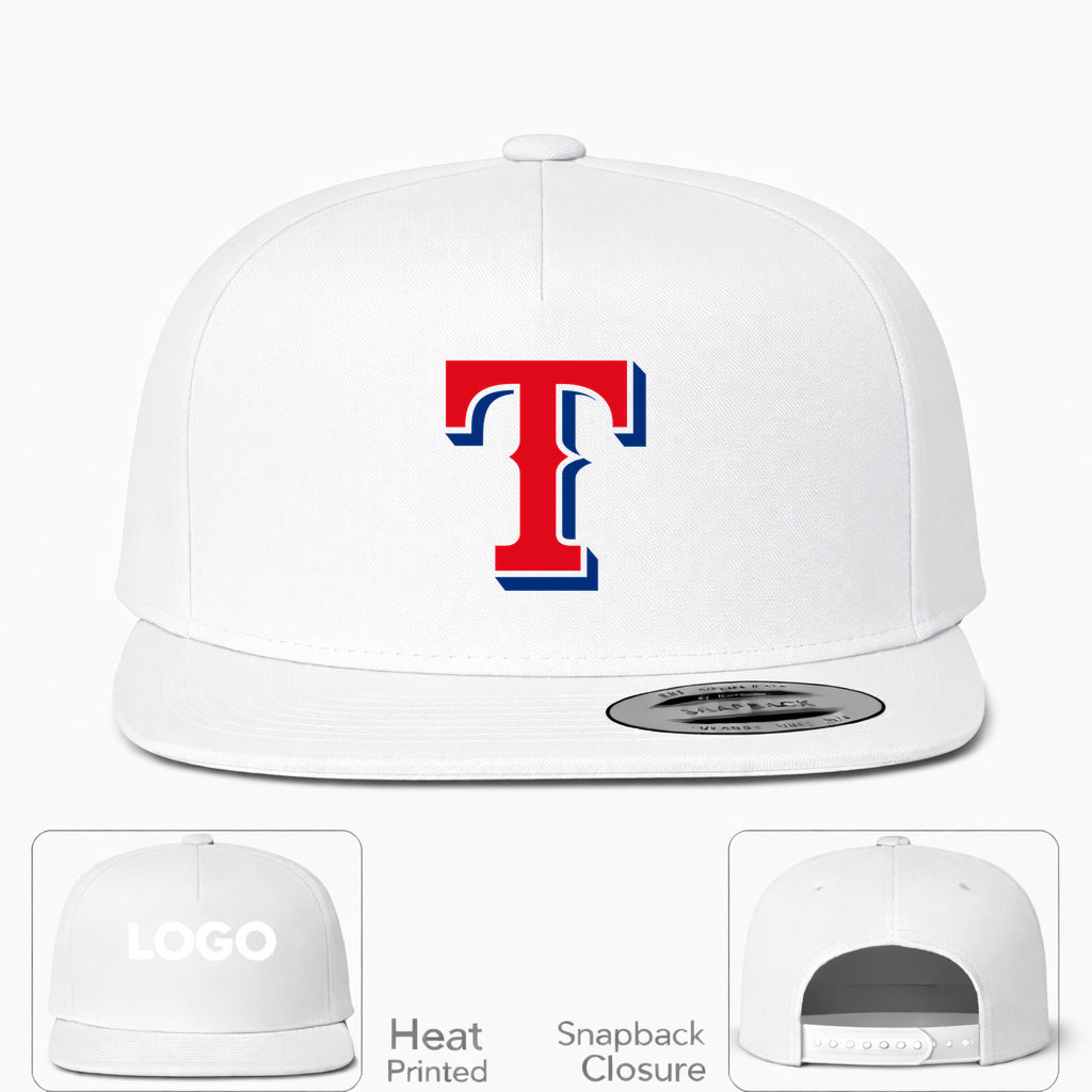 MLB Texas Rangers Snapback Hat - White