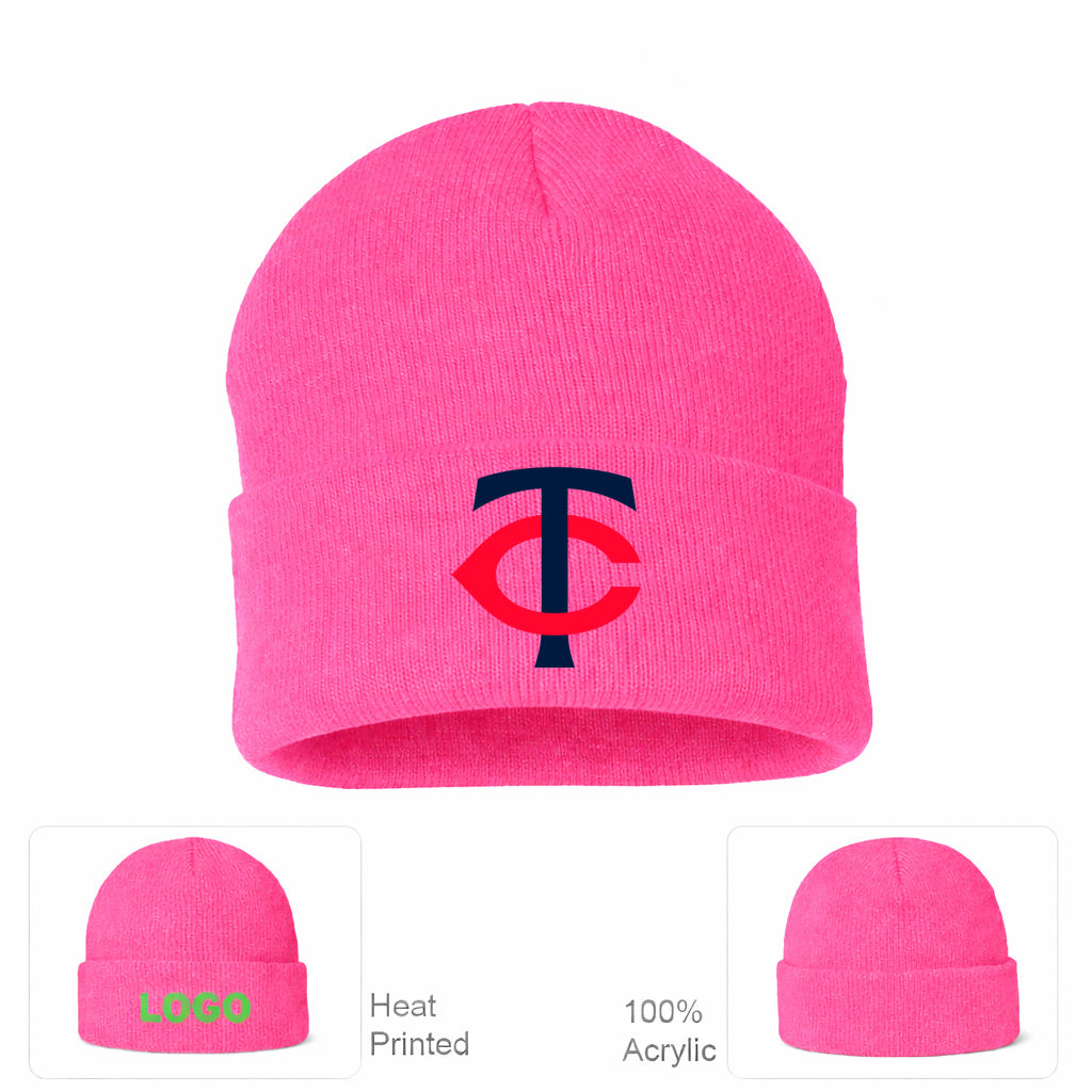 MLB Minnesota Twins Beanie Hat - Pink