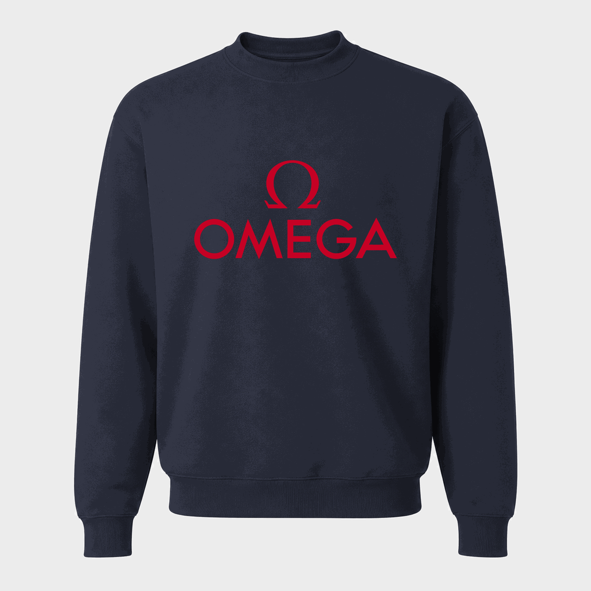 Men's Omega Crewneck Sweatshirt - Navy