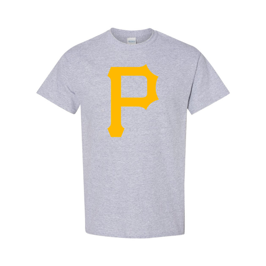 Men's Pittsburgh Pirates Cotton T-Shirt - Gray