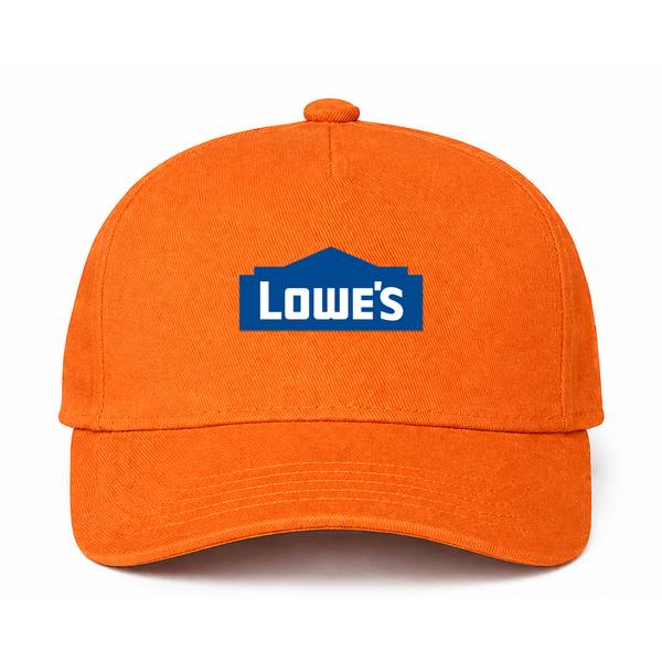 Lowe's Logo Orange Dad Baseball Cap Hat