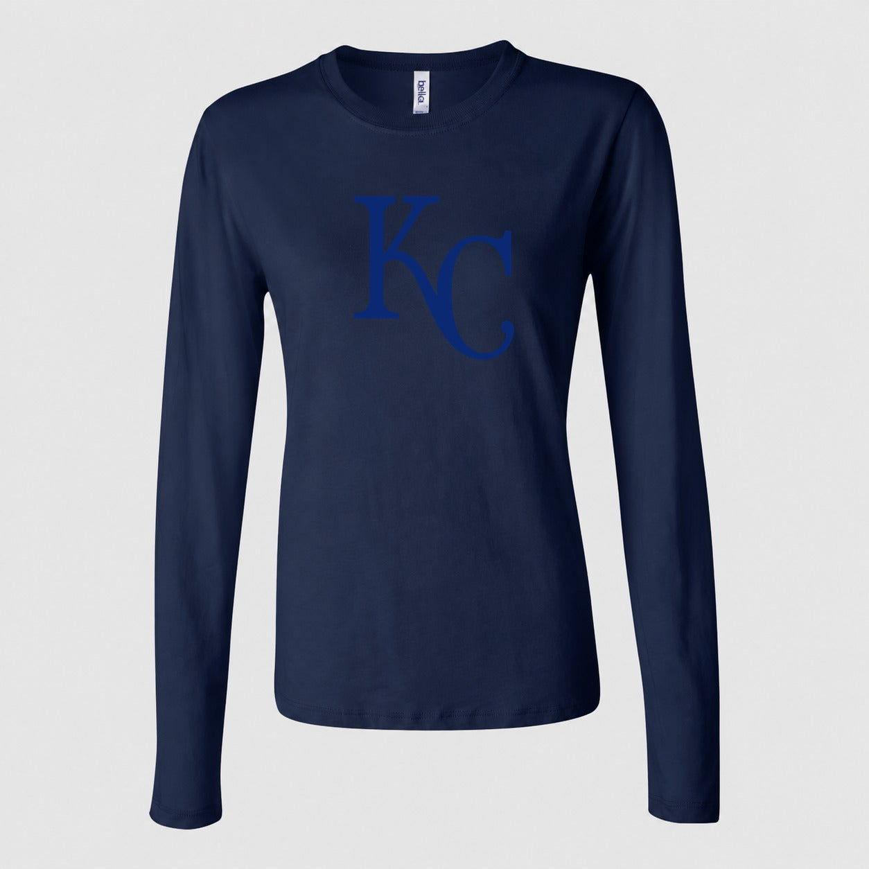 Women's Kansas City Royals Long Sleeve T-Shirt - Navy