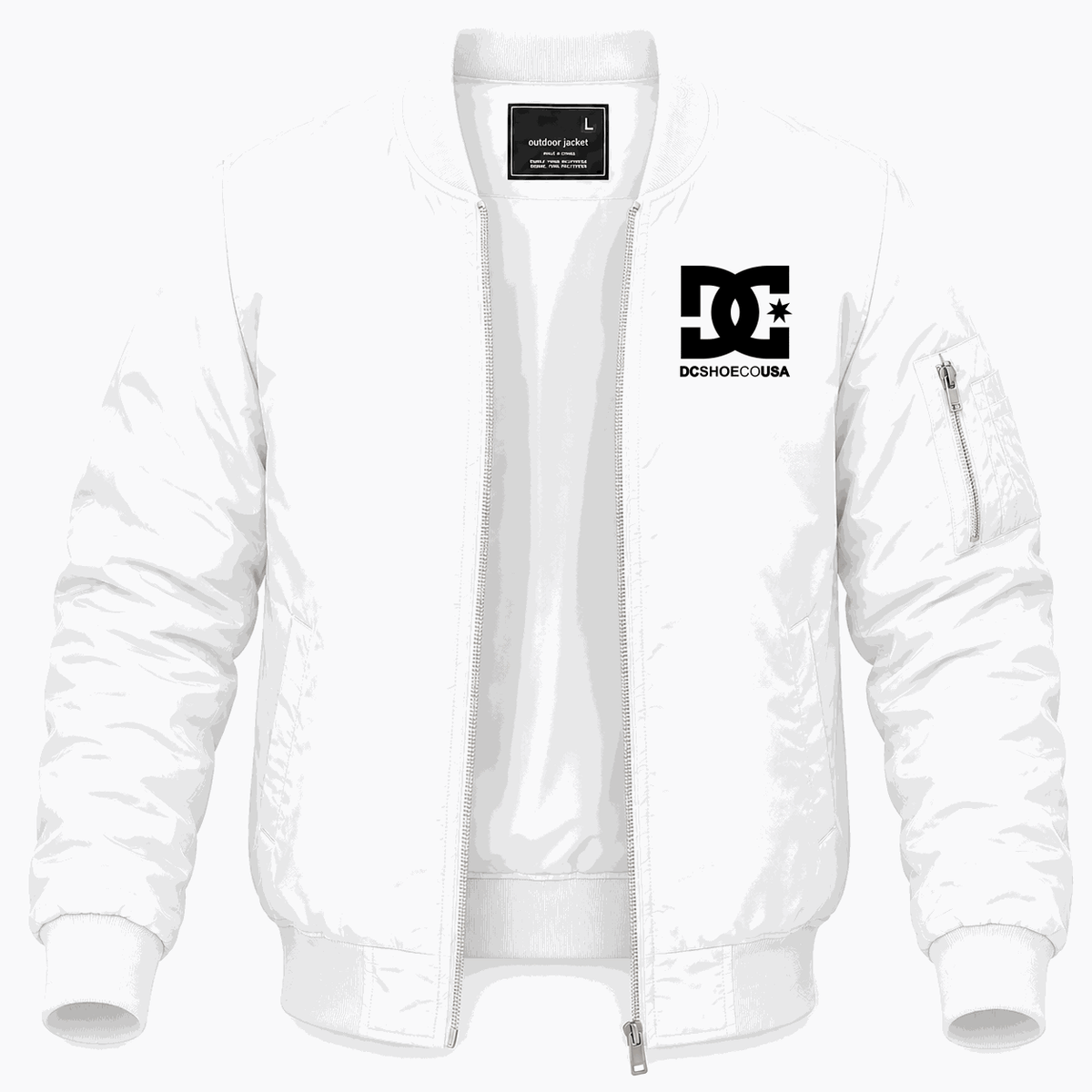 Men's DC Lightweight Bomber Jacket - White