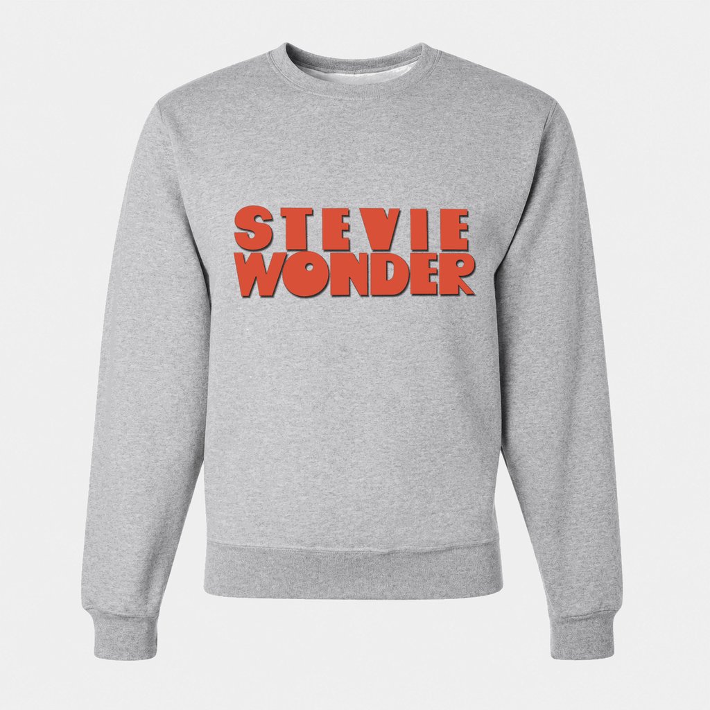Men's Stevie Wonder Crewneck Sweatshirt - Gray