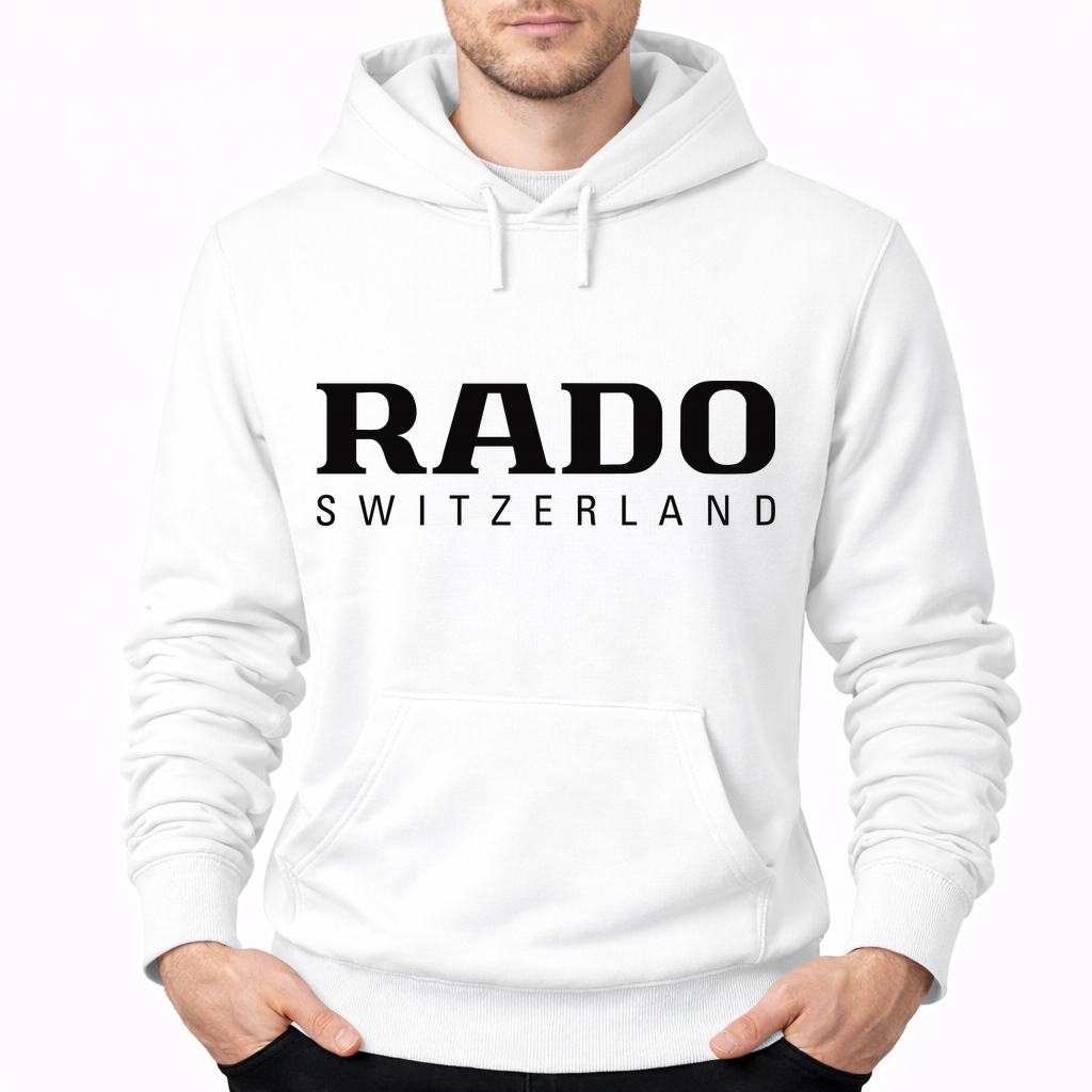 Men's Rado Pullover Hoodie - White