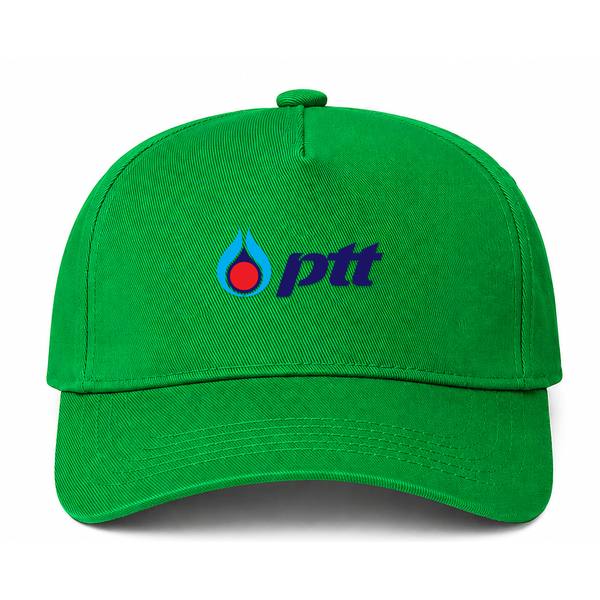 PTT Logo Green Dad Baseball Cap Hat
