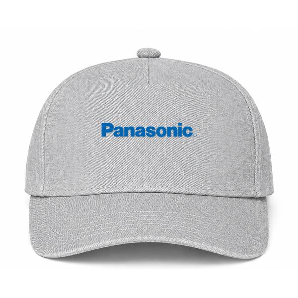 Panasonic Logo Gray Dad Baseball Cap Hat