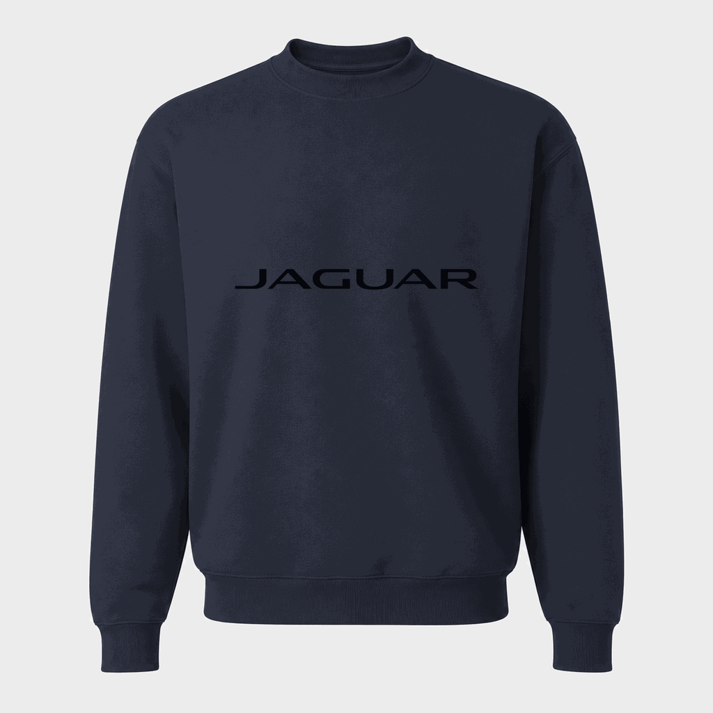 Men's Jaguar Racing Crewneck Sweatshirt - Navy