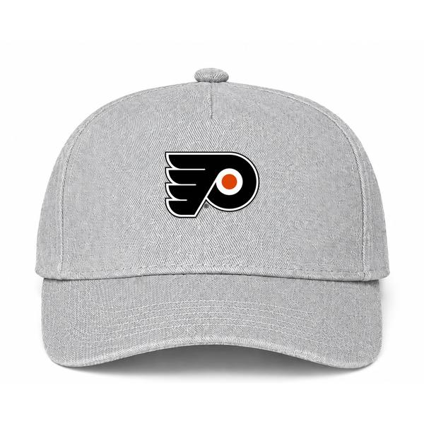 Philadelphia Flyers NHL Logo Gray Dad Baseball Cap Hat
