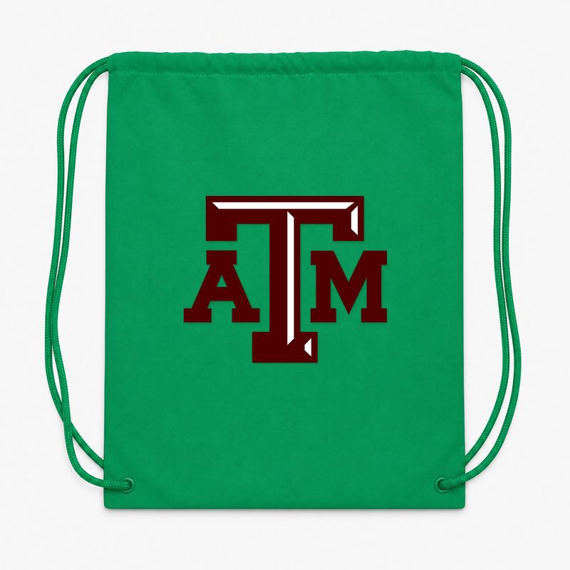 Texas Am University Drawstring Bag - Green