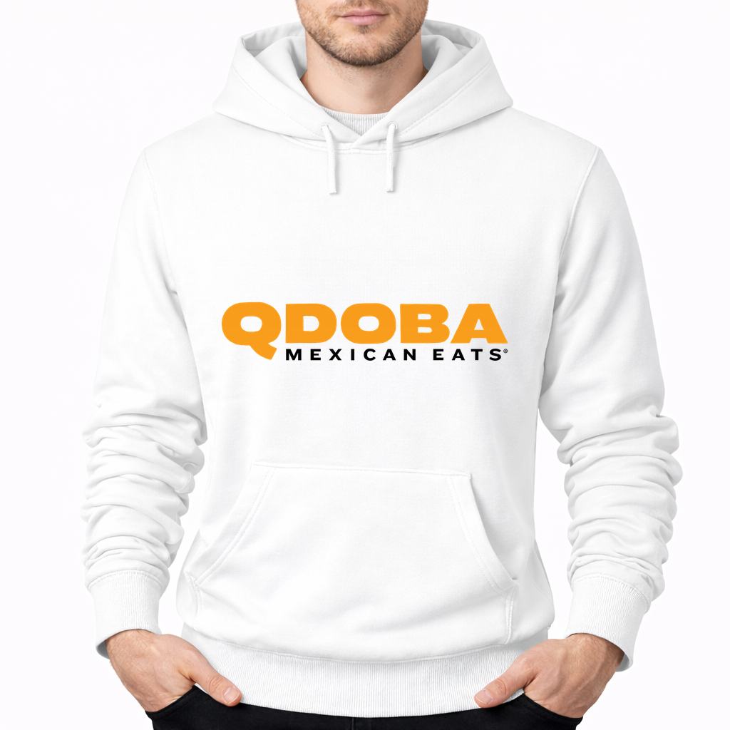 Men's Qdoba Pullover Hoodie - White