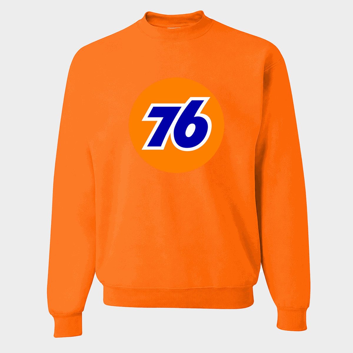Men's 76 Crewneck Sweatshirt - Orange
