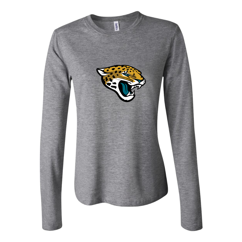 Women's Jacksonville Jaguars Long Sleeve T-Shirt - Gray