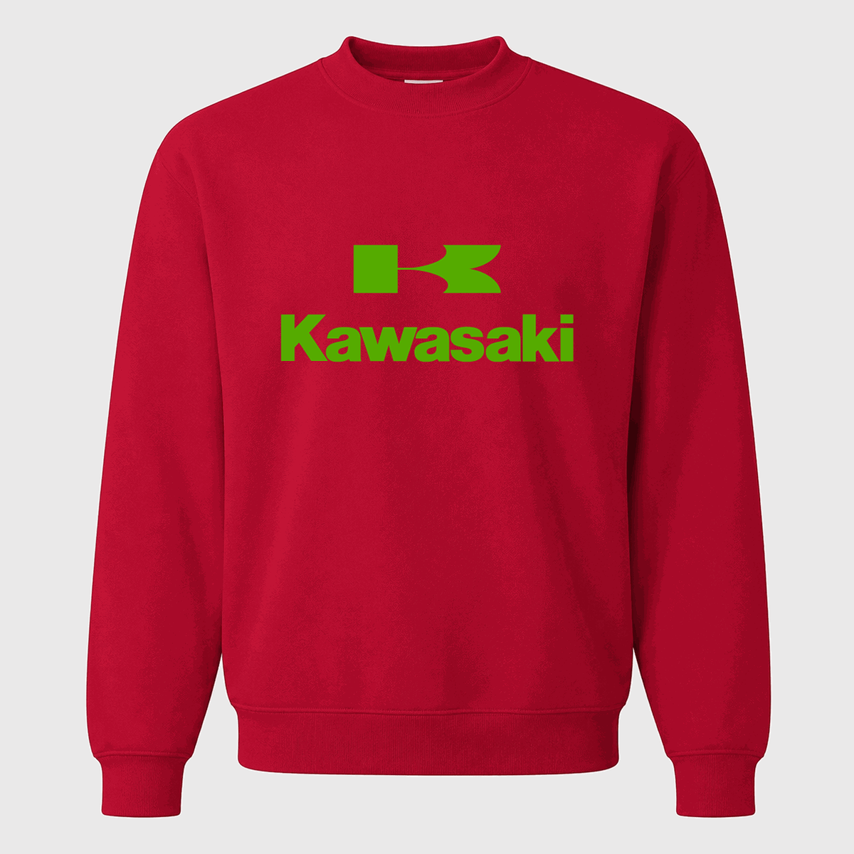 Men's Kawasaki Crewneck Sweatshirt - Red