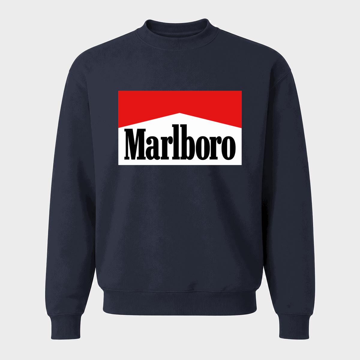Men's Marlboro Crewneck Sweatshirt - Navy
