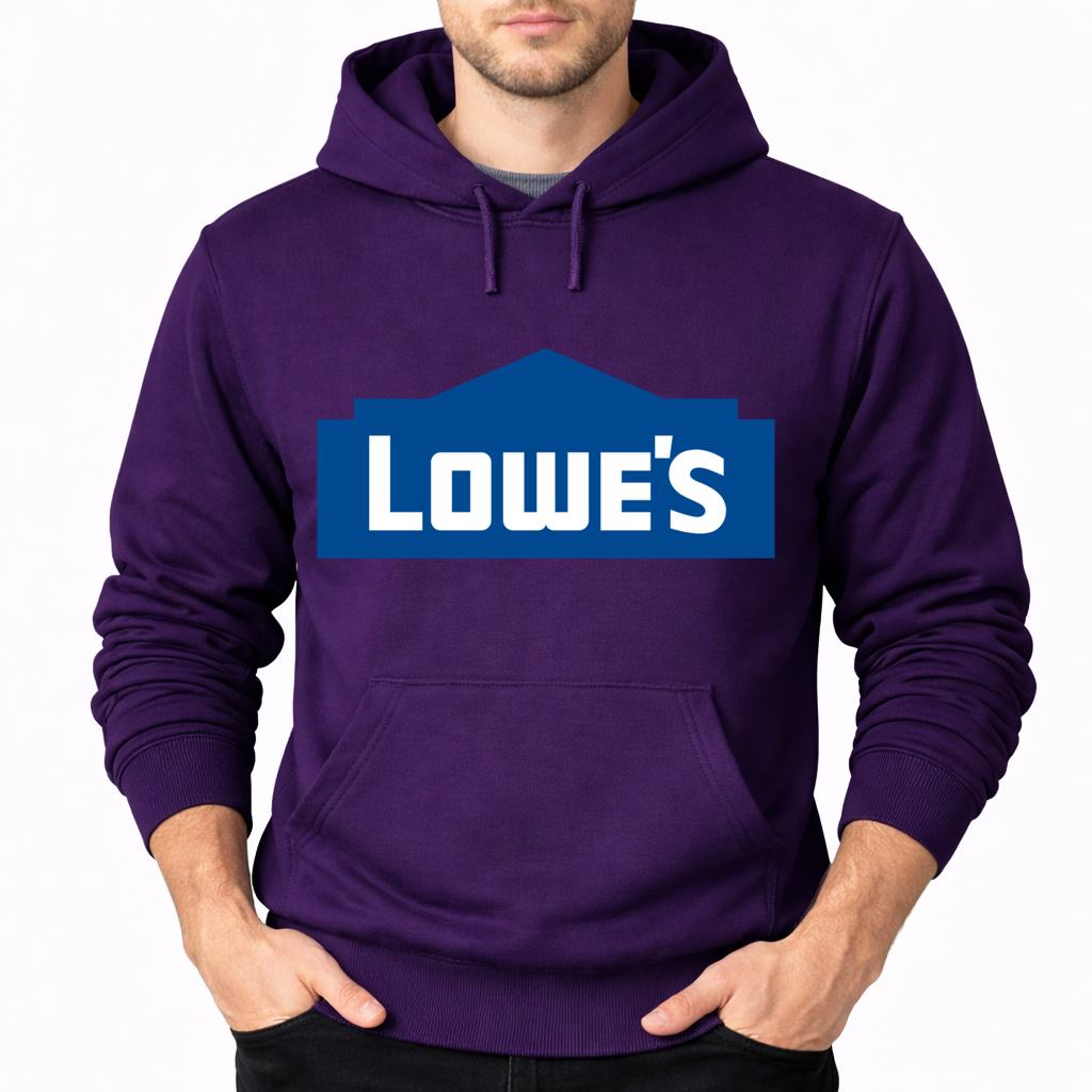 Men's Lowe's Pullover Hoodie - Purple