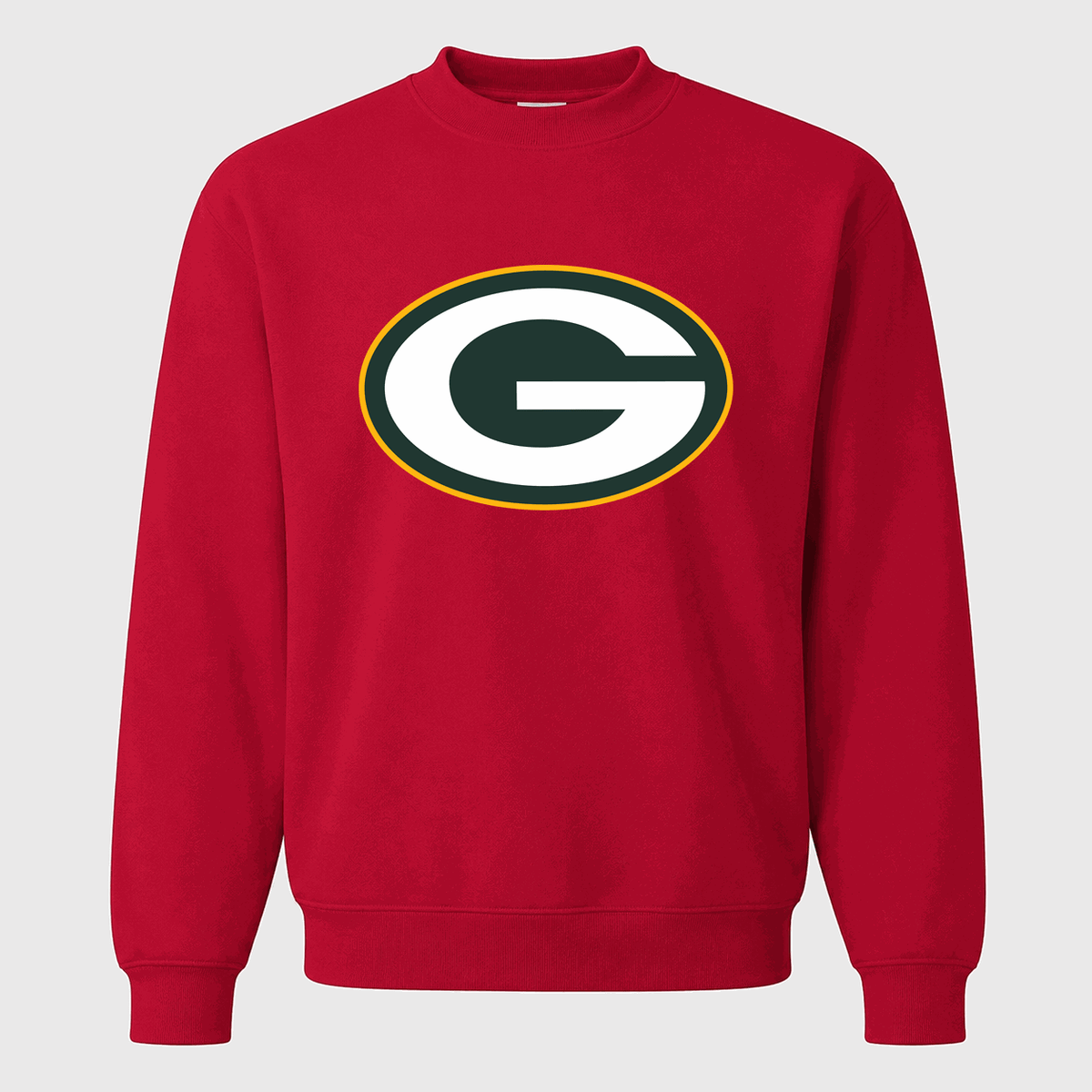 Men's Green Bay Packers Crewneck Sweatshirt - Red