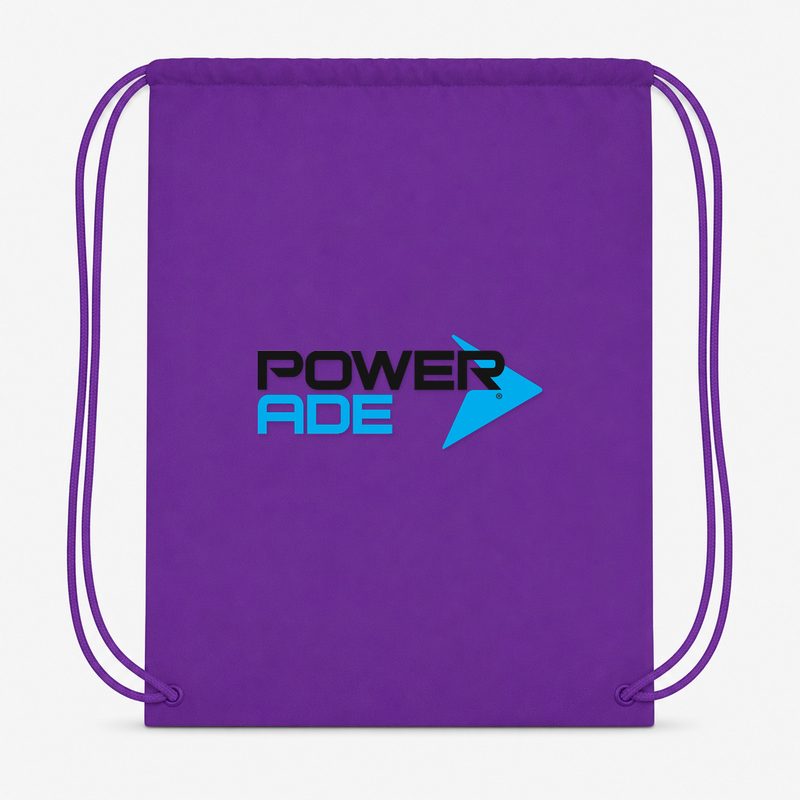 Powerade Drawstring Bag - Purple