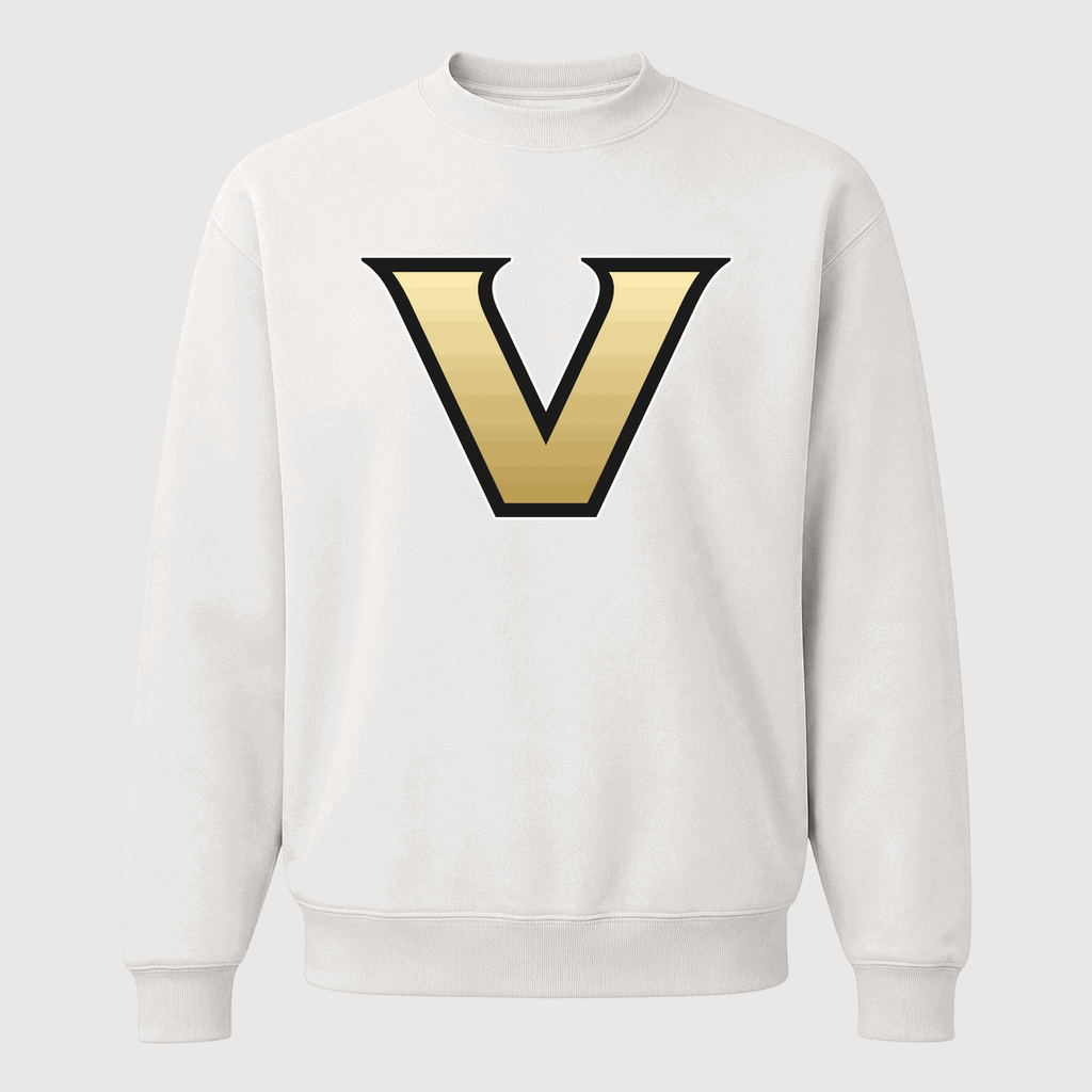 Men's Vanderbilt Commodores Crewneck Sweatshirt - White