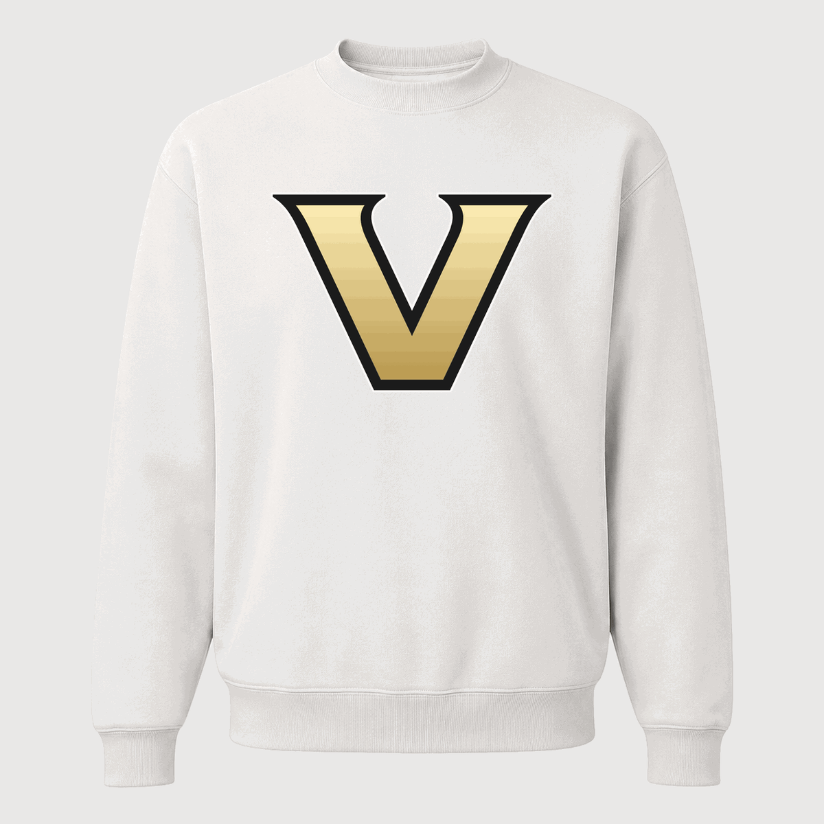 Men's Vanderbilt Commodores Crewneck Sweatshirt - White