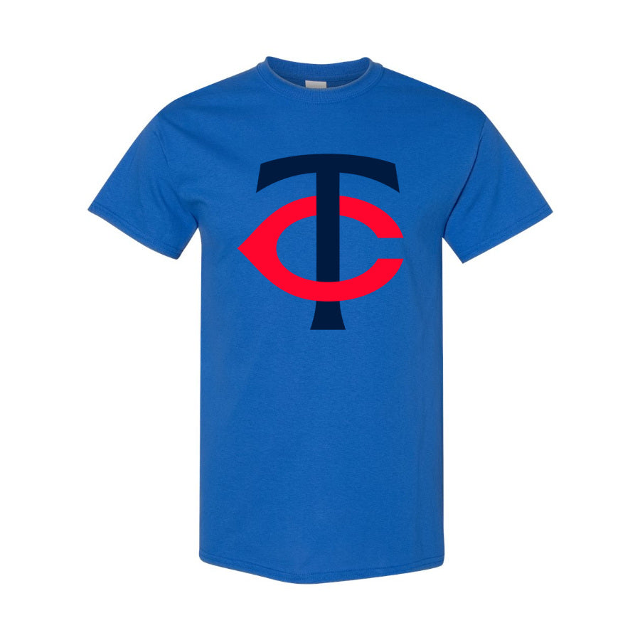 Men's Minnesota Twins Cotton T-Shirt - Blue