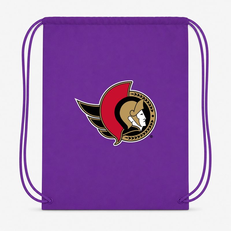 Ottawa Senators Drawstring Bag - Purple