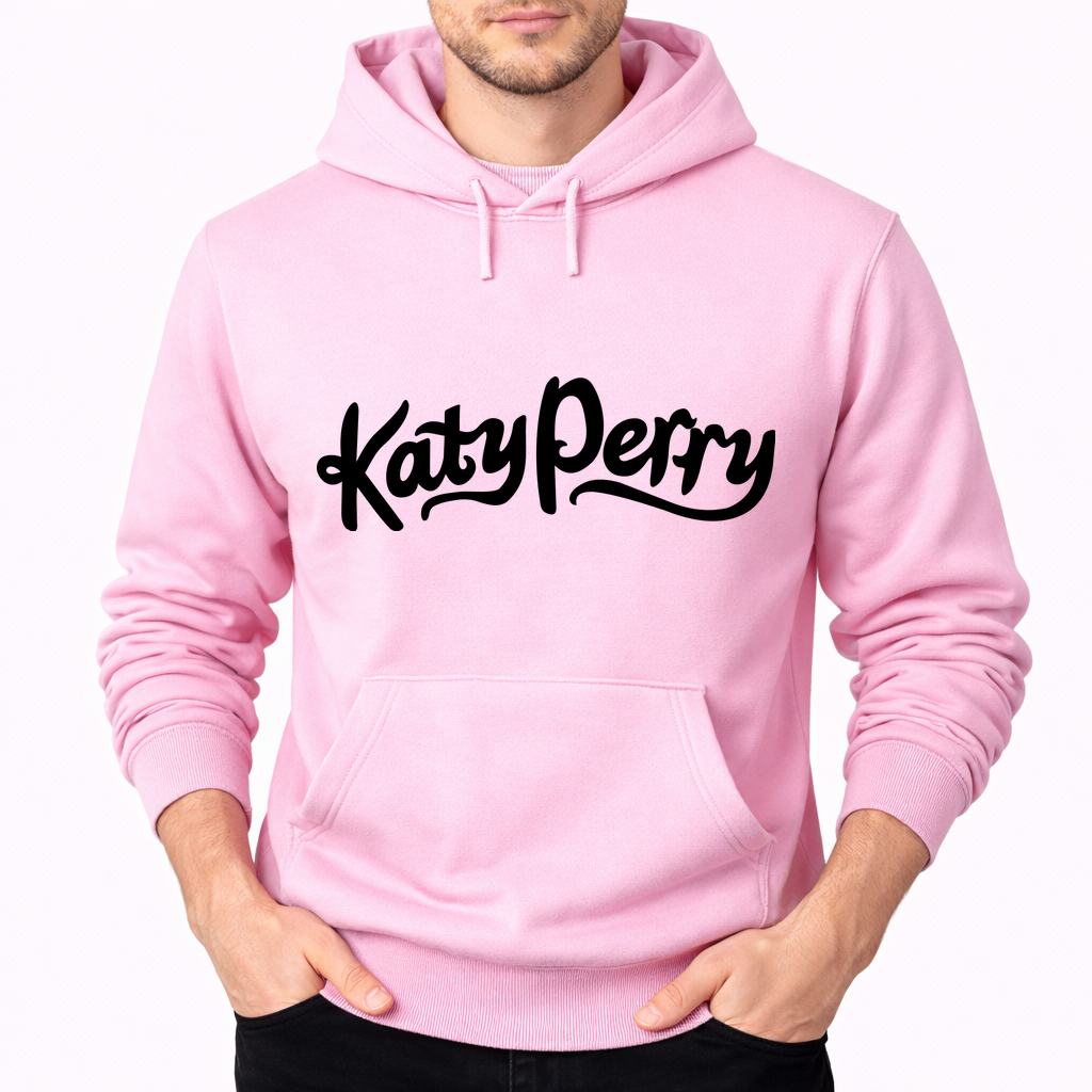 Men's Katy Perry Pullover Hoodie - Pink