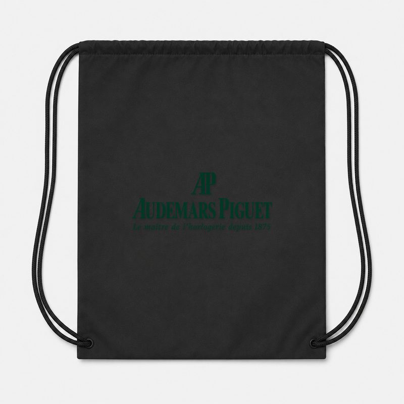 Audemars Piguet Drawstring Bag - Black