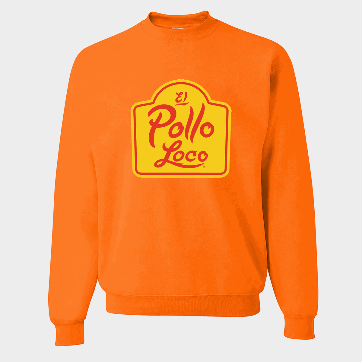 Men's El Pollo Loco Crewneck Sweatshirt - Orange