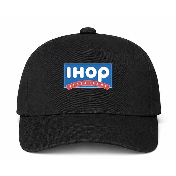 IHOP Logo Black Dad Baseball Cap Hat