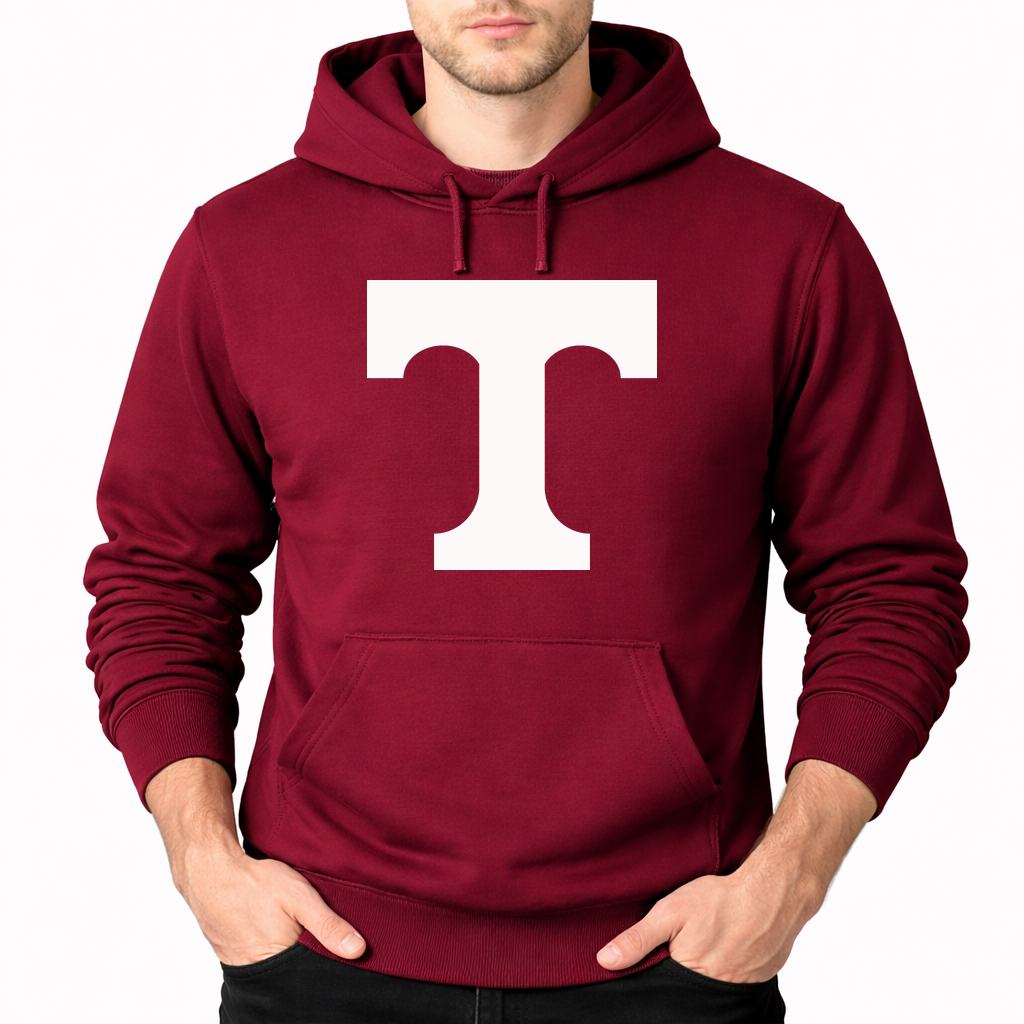 Men's Tennessee Volunteers 2 Pullover Hoodie - Burgundy