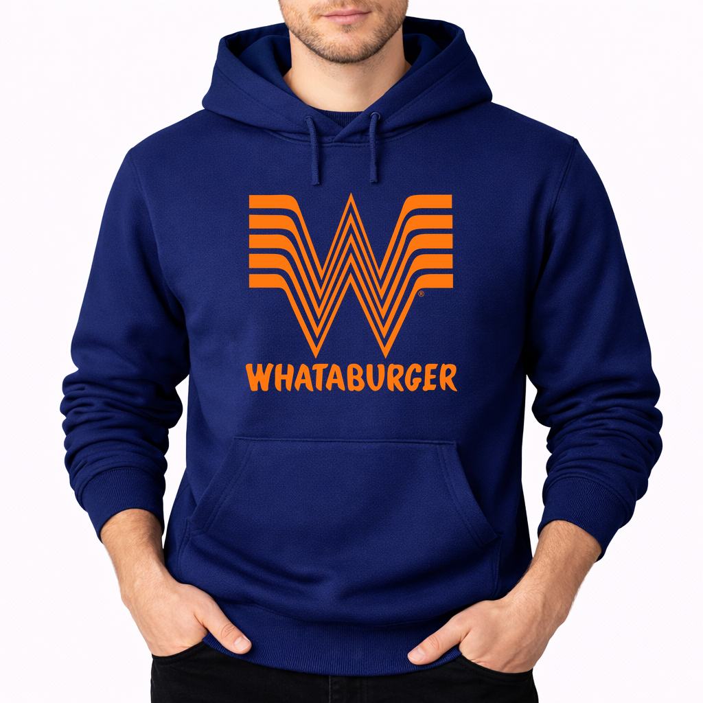Men's Whataburger Pullover Hoodie - Navy