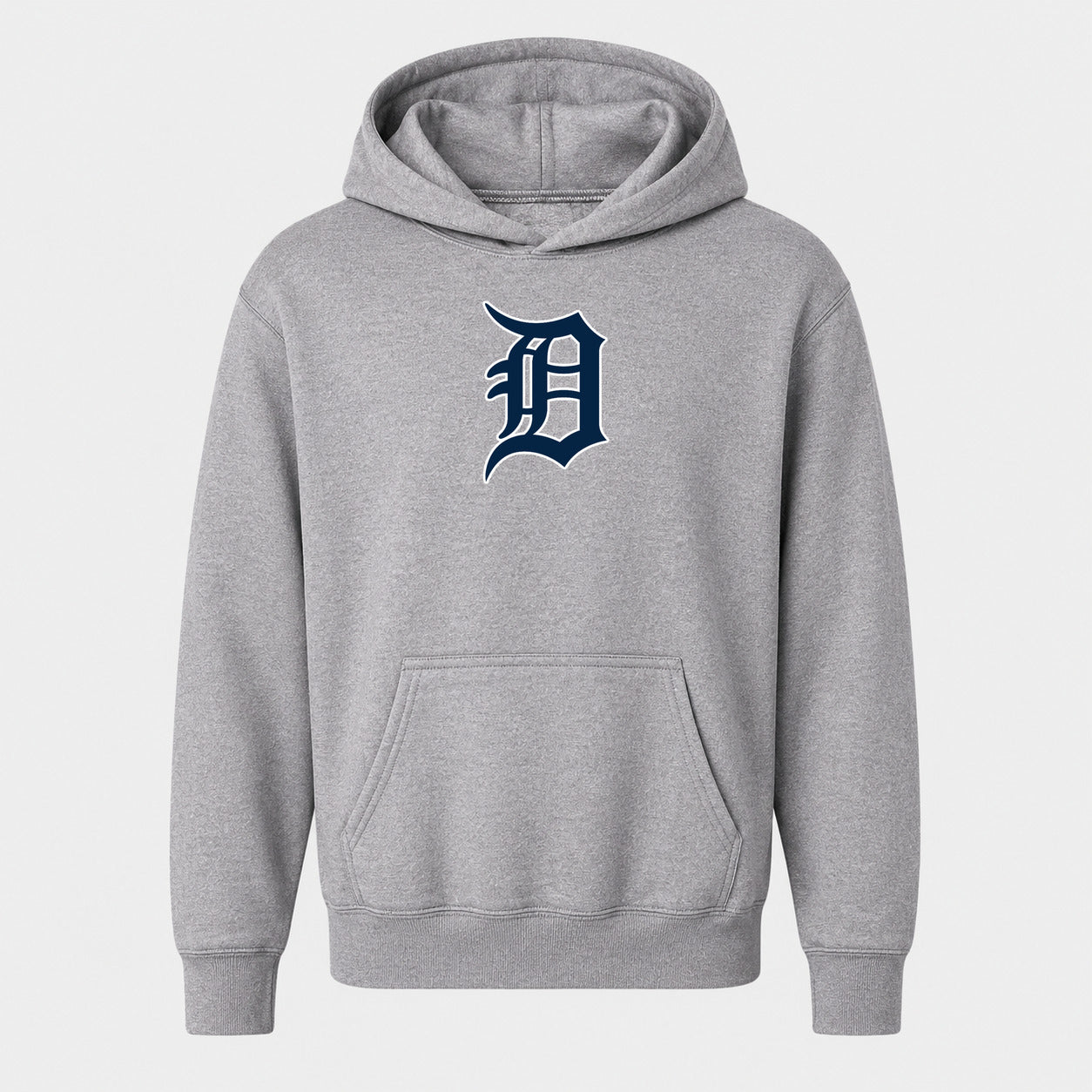 Youth Detroit Tigers Pullover Hoodie - Gray