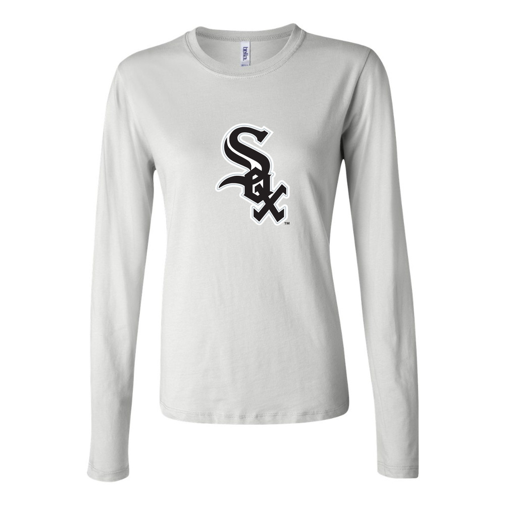 Women's Chicago White Sox Long Sleeve T-Shirt - White