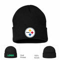 Pittsburgh Steelers Black Beanie Hat